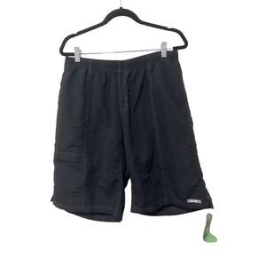 NWT New Canari Black Gel Bike Riding Shorts Men's Size Large Moisture Wicking